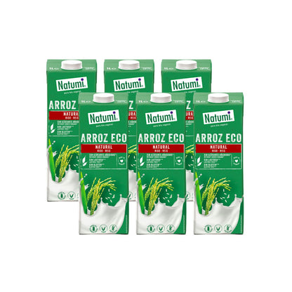 6-pack Natumi ekologisk risdryck 1 l