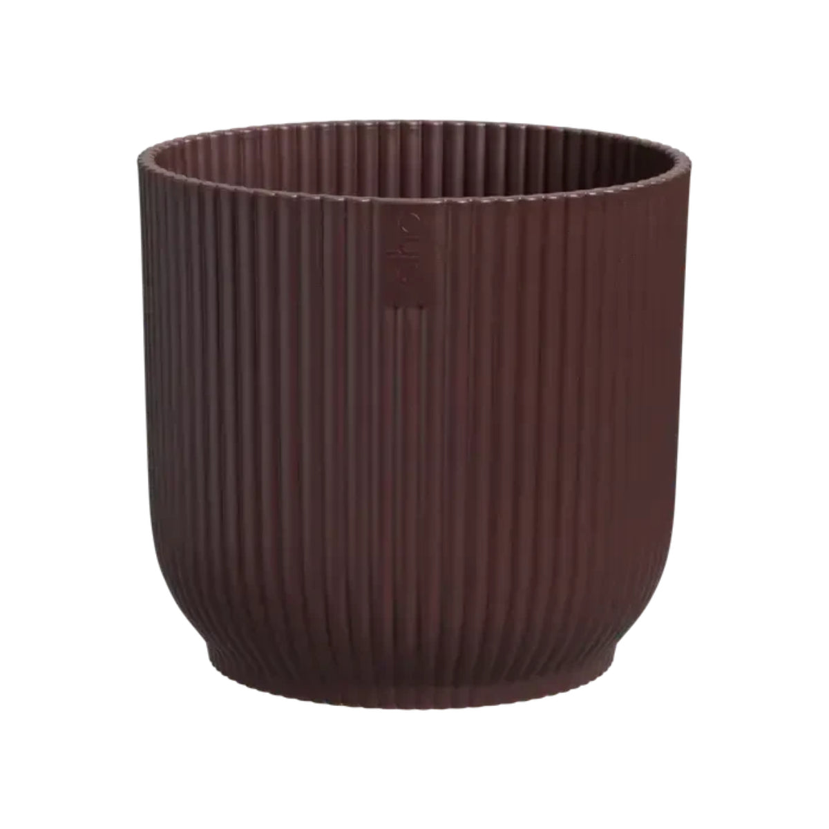 Fioriera riciclata Winery rosso bordeaux Elho 18 cm