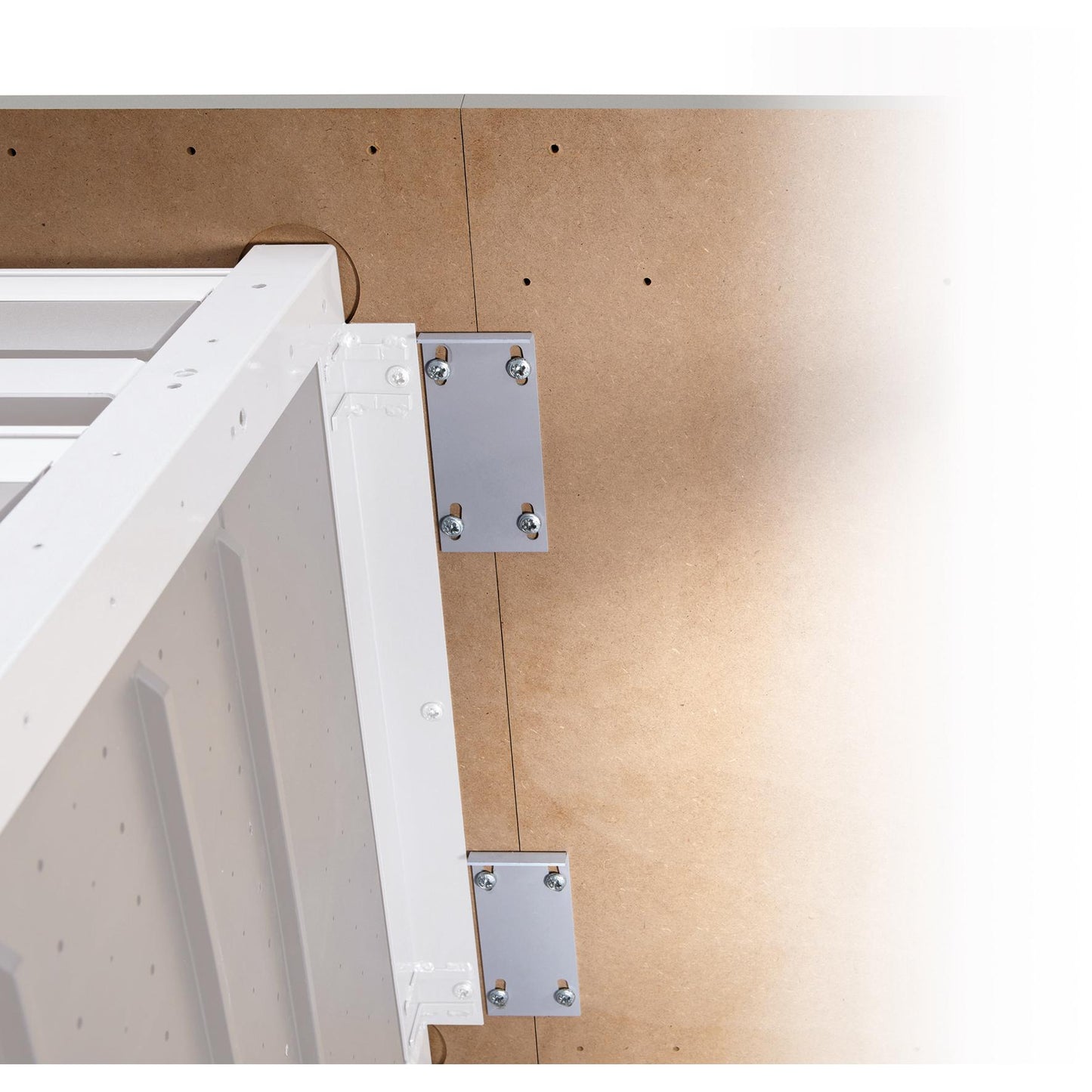 1 set voor het bevestigen van tafelblad Wolfcraft 6075000