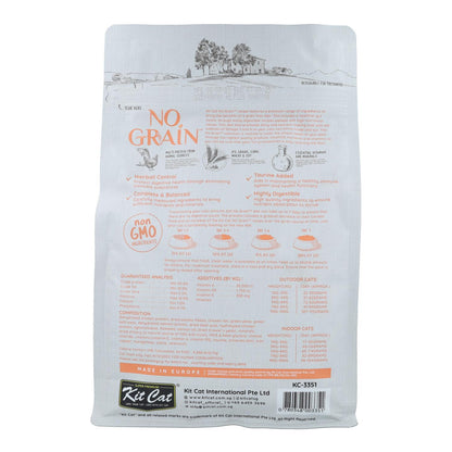 Zestaw Cat No Grain Cat Food - kurczak i łosoś 1 kg Naturalna karma dla kotów