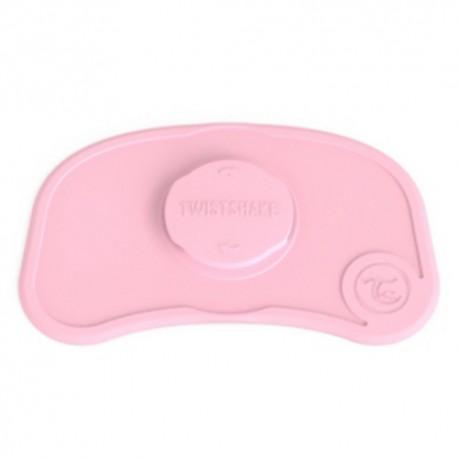 Mini-tafelkleed met zuignap + antislipbord Click-Mat  Twistshake Pastelroze