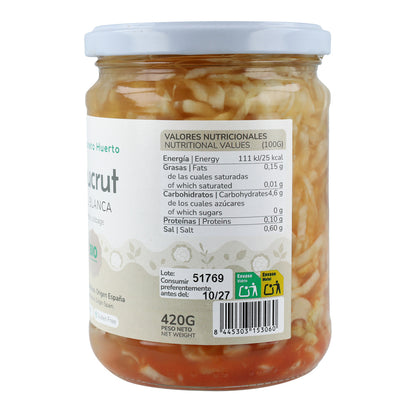 Sauerkraut Weißkohl ECO Planeta Huerto 420 g