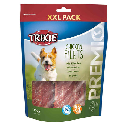 Trixie Snack PREMIO Chicken Filets, XXL Pack, 300 g