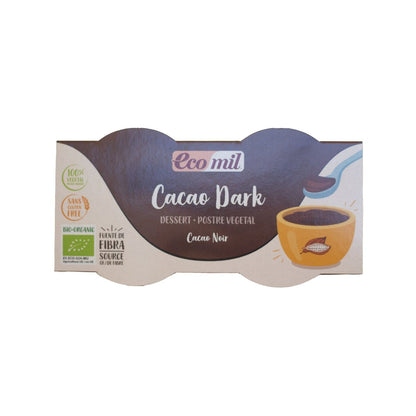 Deser Cacao Dark Bio Ecomil 2 szt. po 125 g