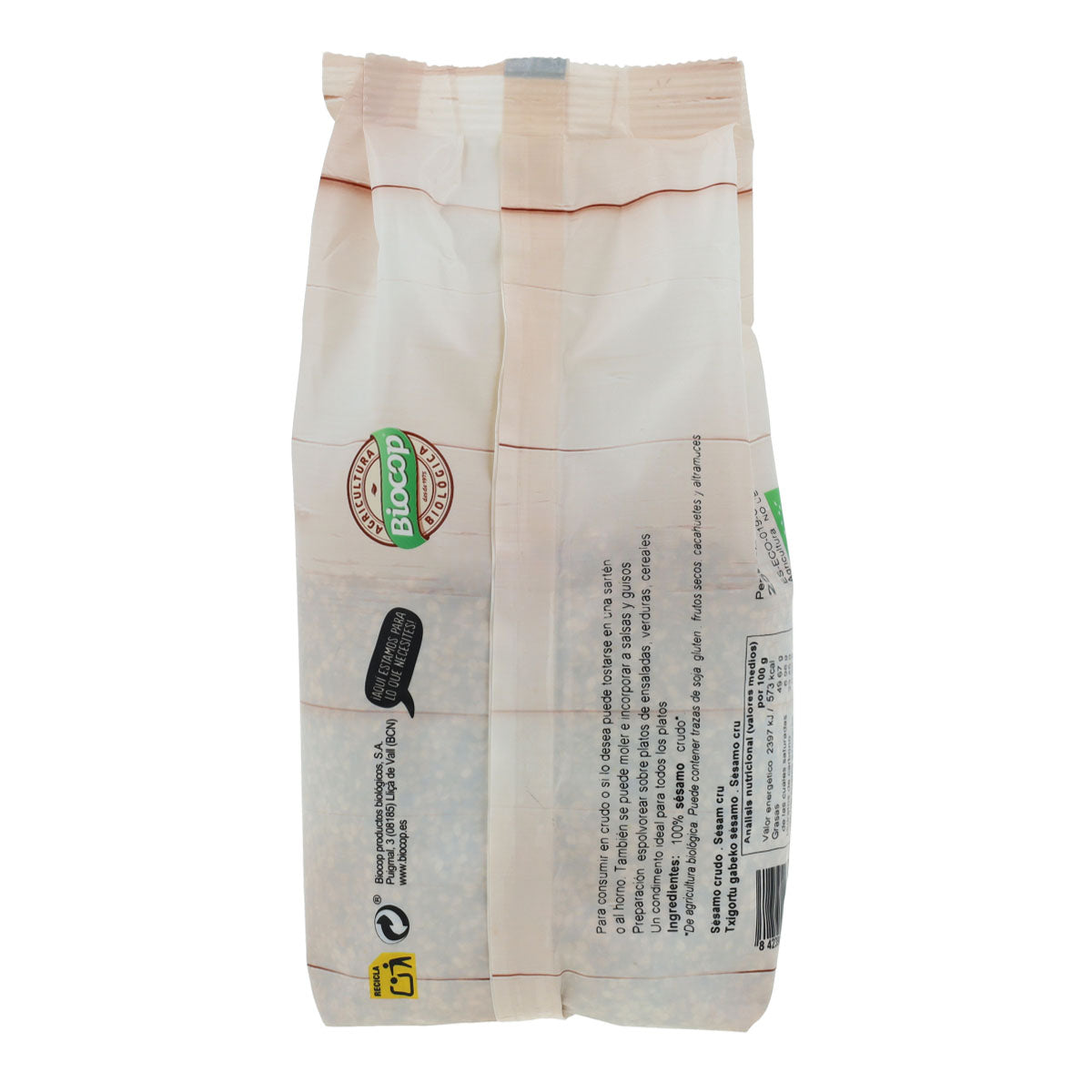 Biocop Organic Raw Sesame Seeds 250 g