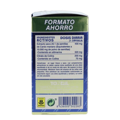 Milk thistle economy pack, Tongil, 80 capsules