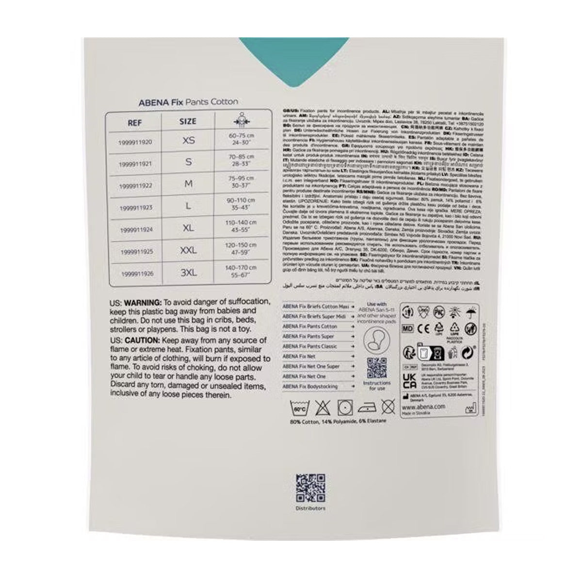 Fix Pants Cotton Inkontinenz Abena Größe M 3 Stück