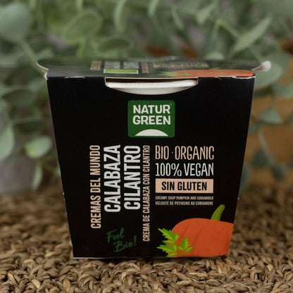 Crème de potiron et coriandre Naturgreen, 310 g