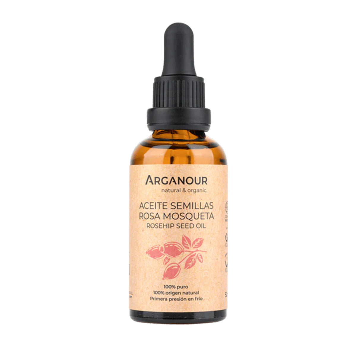 Olio corpo alla rosa mosqueta BIO 100% Arganour 50 ml