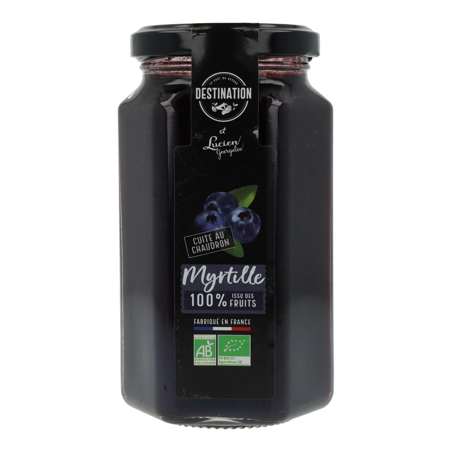 Marmellata di mirtilli BIO Destination 300 g
