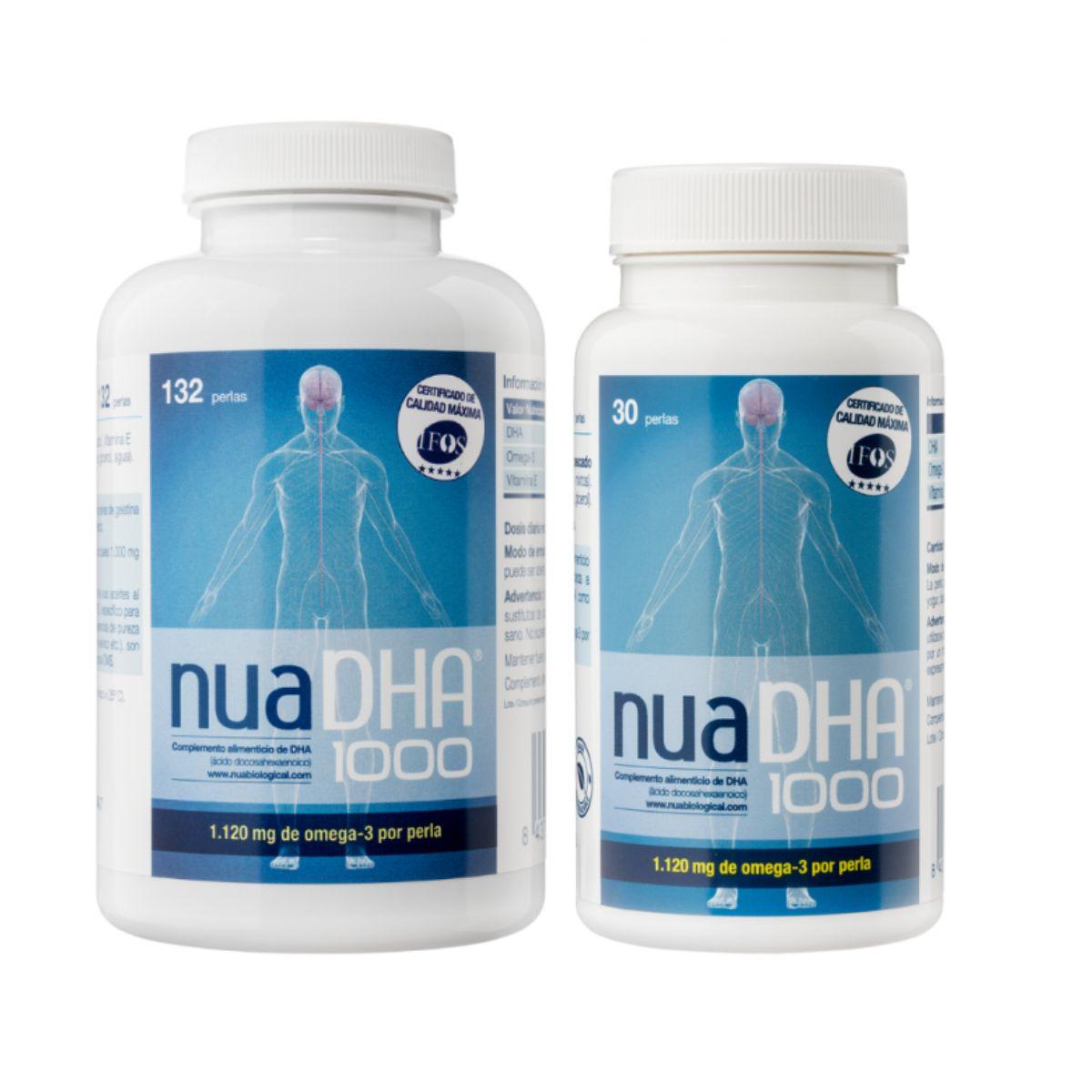 Pakket 132+30 NuaDHA 1000 Laboratorios Nua 162 capsules