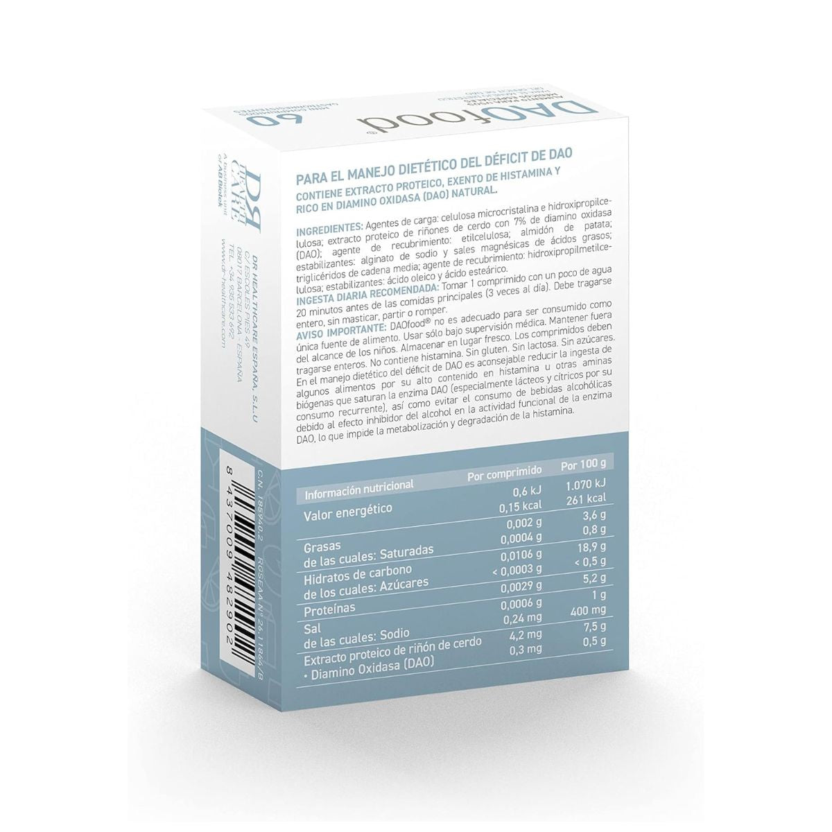 DAOfood® distributeur 60 mini-comprimés