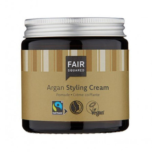 Hair styling gel with argan oil. 100 ml. Plastic-free.