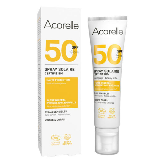 Zonnebrandspray voor het lichaam SPF 50 Acorelle 100 ml