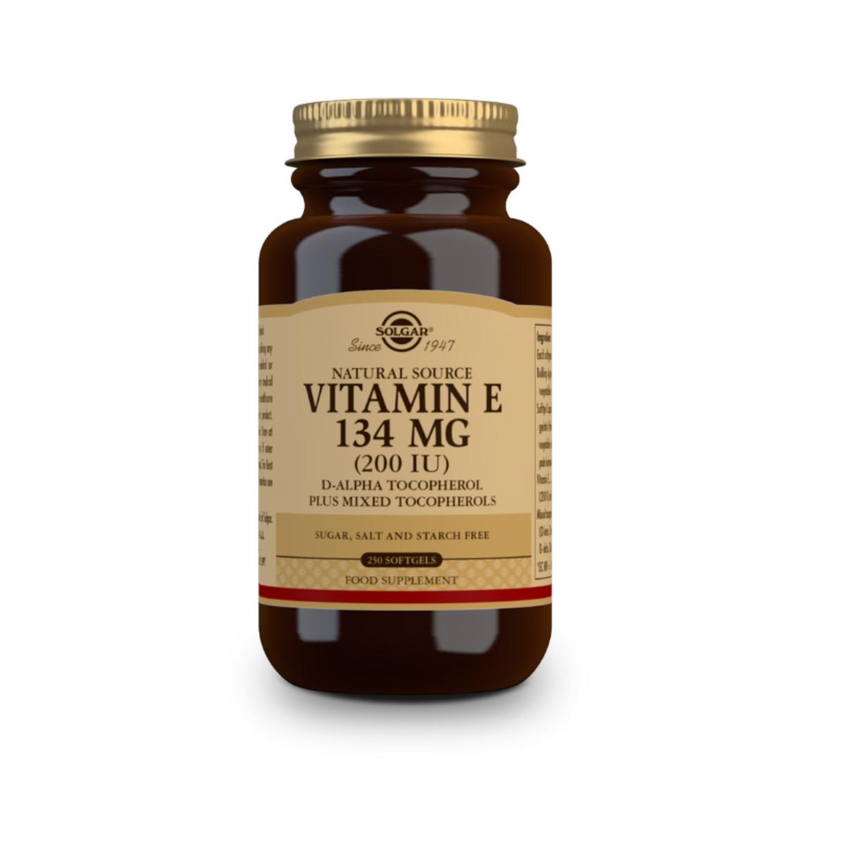 Vitamine E 200 UI 134 mg  50 gélules