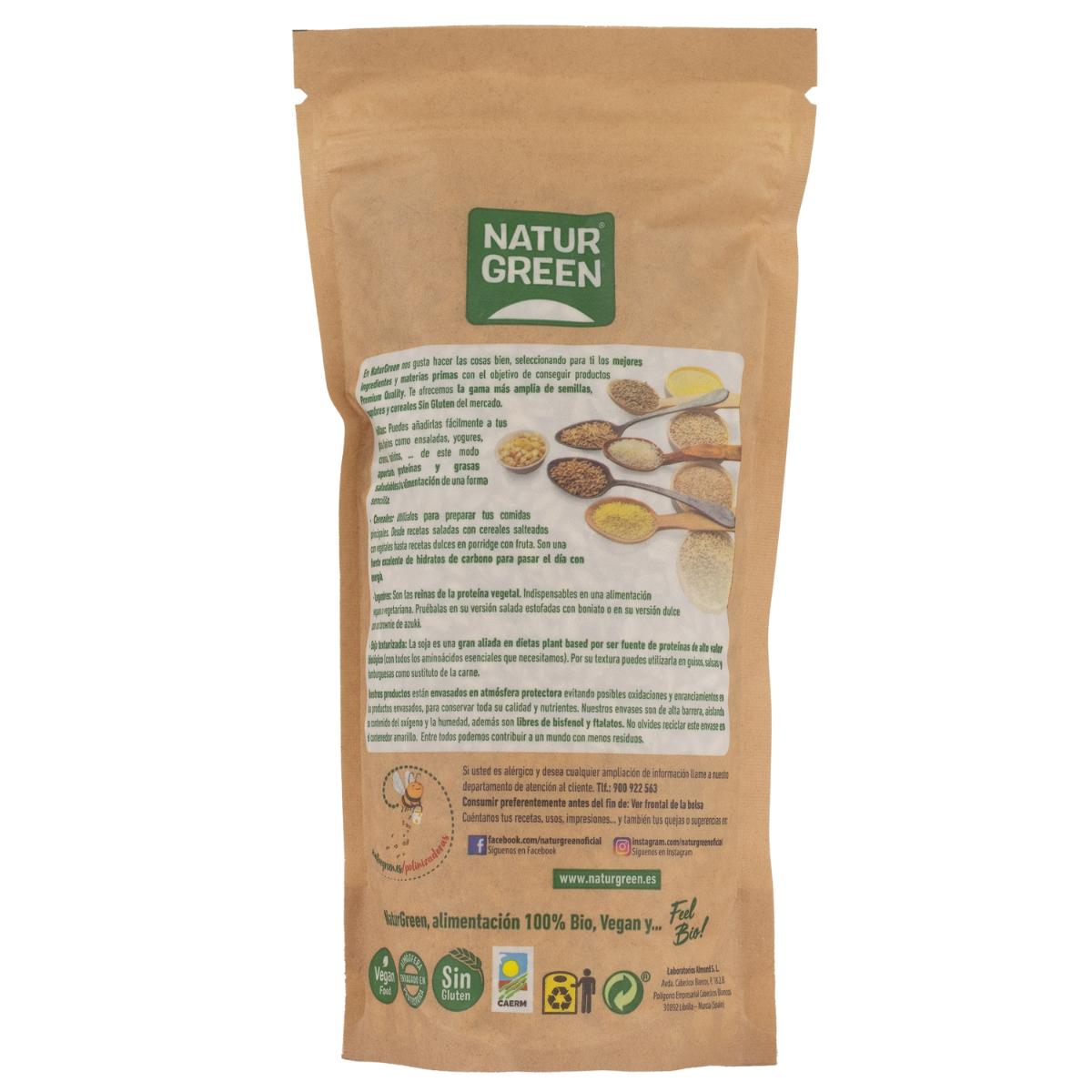 Biologische zonnebloempitten Naturgreen 225 g
