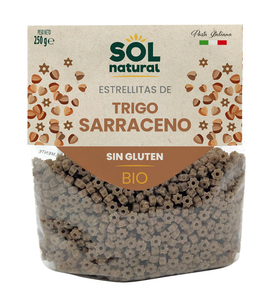 Glutenvrije boekweitsterretjes Sol Natural BIO 250 g