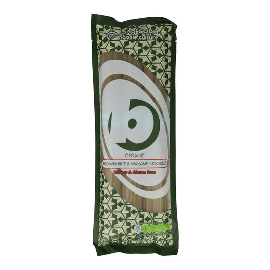 Spaghetti di riso integrale e alghe wakame King Soba 250 g