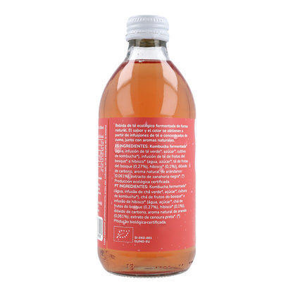 Opakowanie 6x Kombucha ECO Frutos rojos Planeta Huerto 330 ml