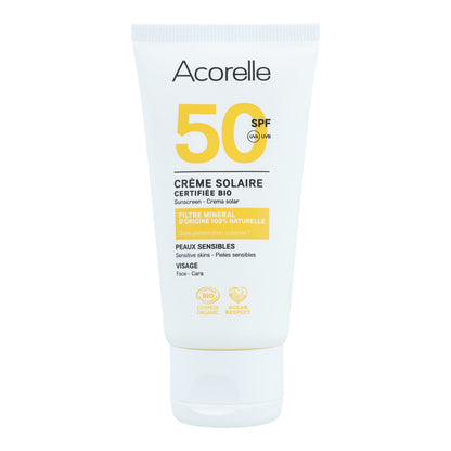 Gesichts-Sonnencreme LSF 50 Acorelle 50 ml