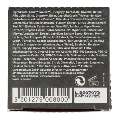 Hydraterende aftershave tegen irritaties met propolis Apivita 100 ml