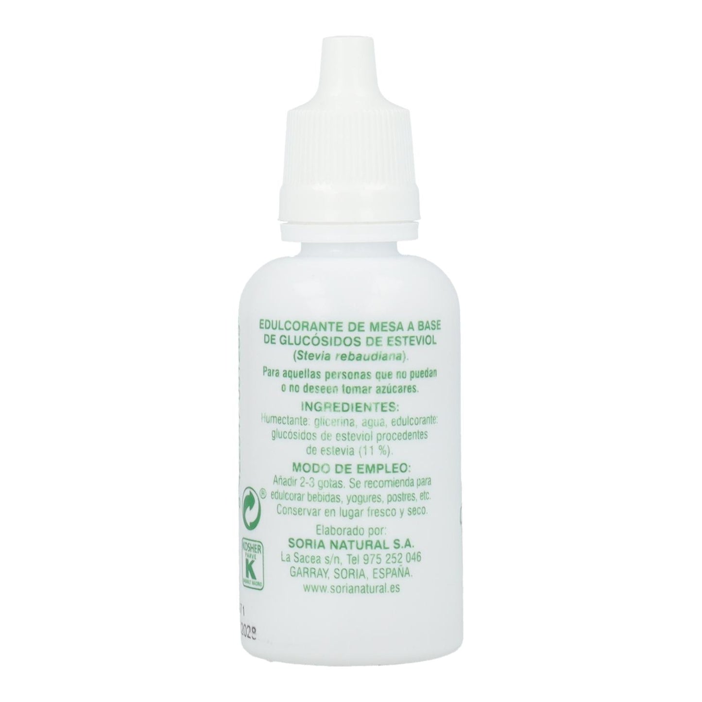 Steviat Gouttes Soria Natural, 30 ml