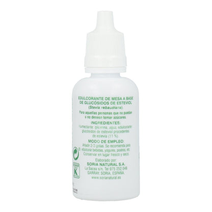 Steviat Gouttes Soria Natural, 30 ml