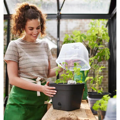 Maceta de cultivo Green Basics Elho Antracita 30 cm