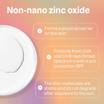 Oceanly - Crema viso con protezione solare PHYTO-SUN - Con colore e lucentezza - SPF 30, Attitude, 30 g