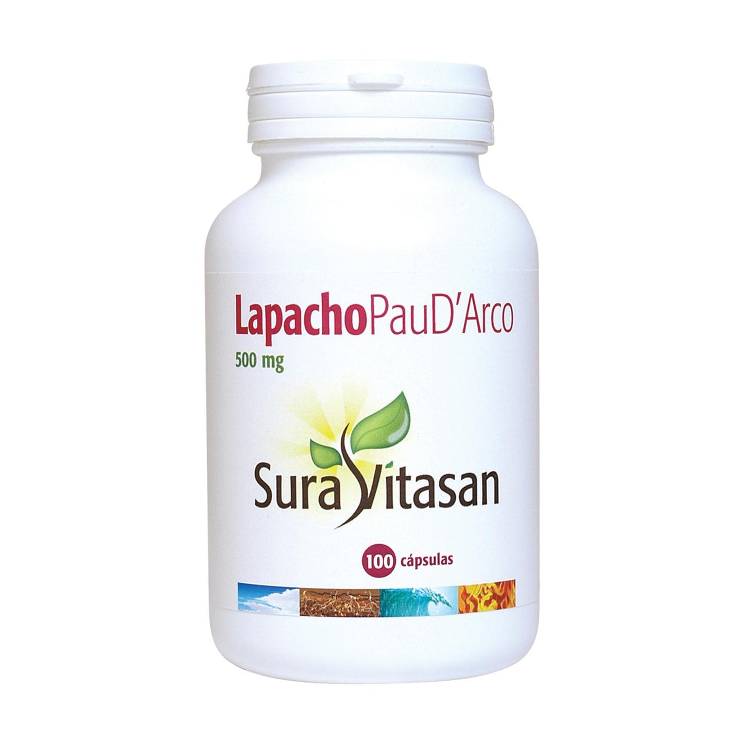 Lapacho Pau D'arco 500 mg 100 kapslar Sura Vitasan