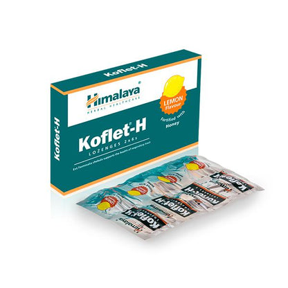 Koflet keeltabletten Himalaya gember 12 stuks