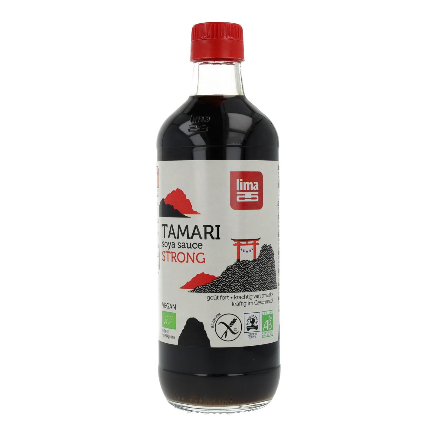 Sauce soja Tamari saveur forte, bio citron vert 500 ml