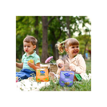 7-pack ekologiska morots- och majssnacks 40 g-Hero Solo