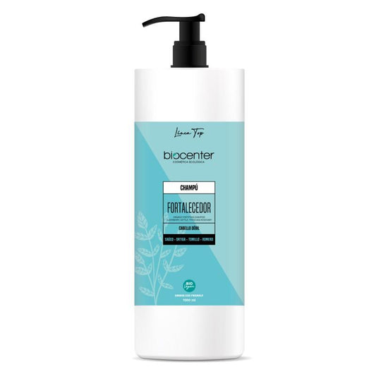 Top Bio strengthening shampoo with elderberry, nettle, thyme and rosemary Biocenter 1000 ml
