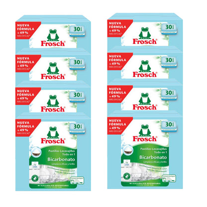 Pack 8x Lave-vaisselle, Frosch, 30 tablettes