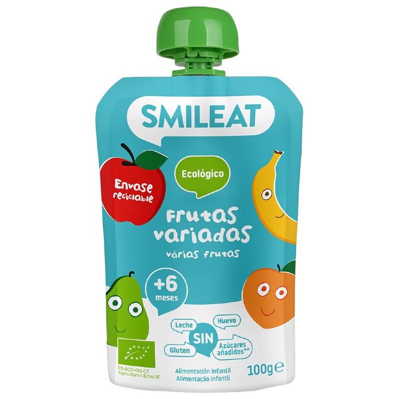 ECO-zakje met verschillende soorten fruit Smileat, 100 g