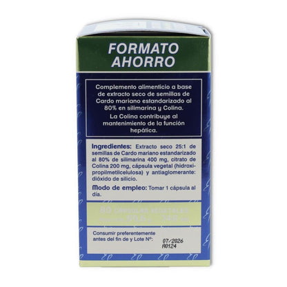 Milk thistle economy pack, Tongil, 80 capsules