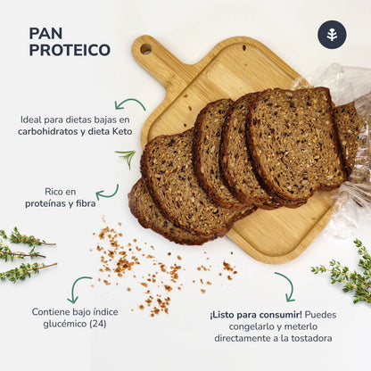 Confezione 3x pane proteico Planeta Huerto 500 g