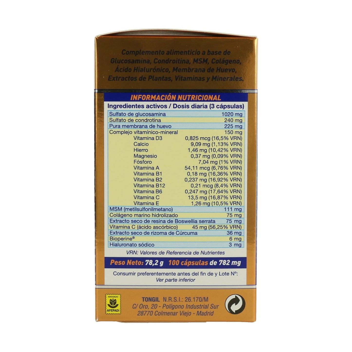 Zestaw 3x Nivelflex Tongil 782 mg, 100 kapsułek