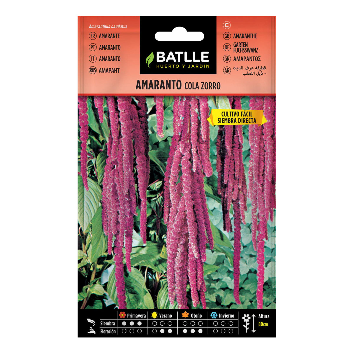 Amaranth-Samen „Cola de Zorro” von Batlle