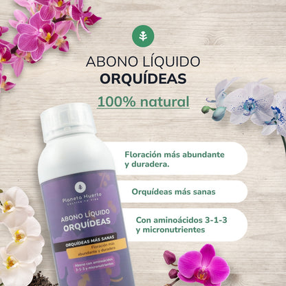 Flüssiger Orchideendünger Planeta Huerto 250 ml