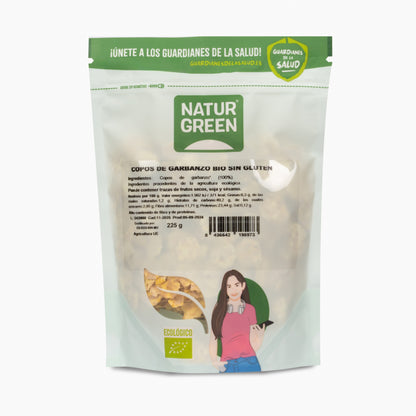 Kikärtsflingor BIO Naturgreen 225 g