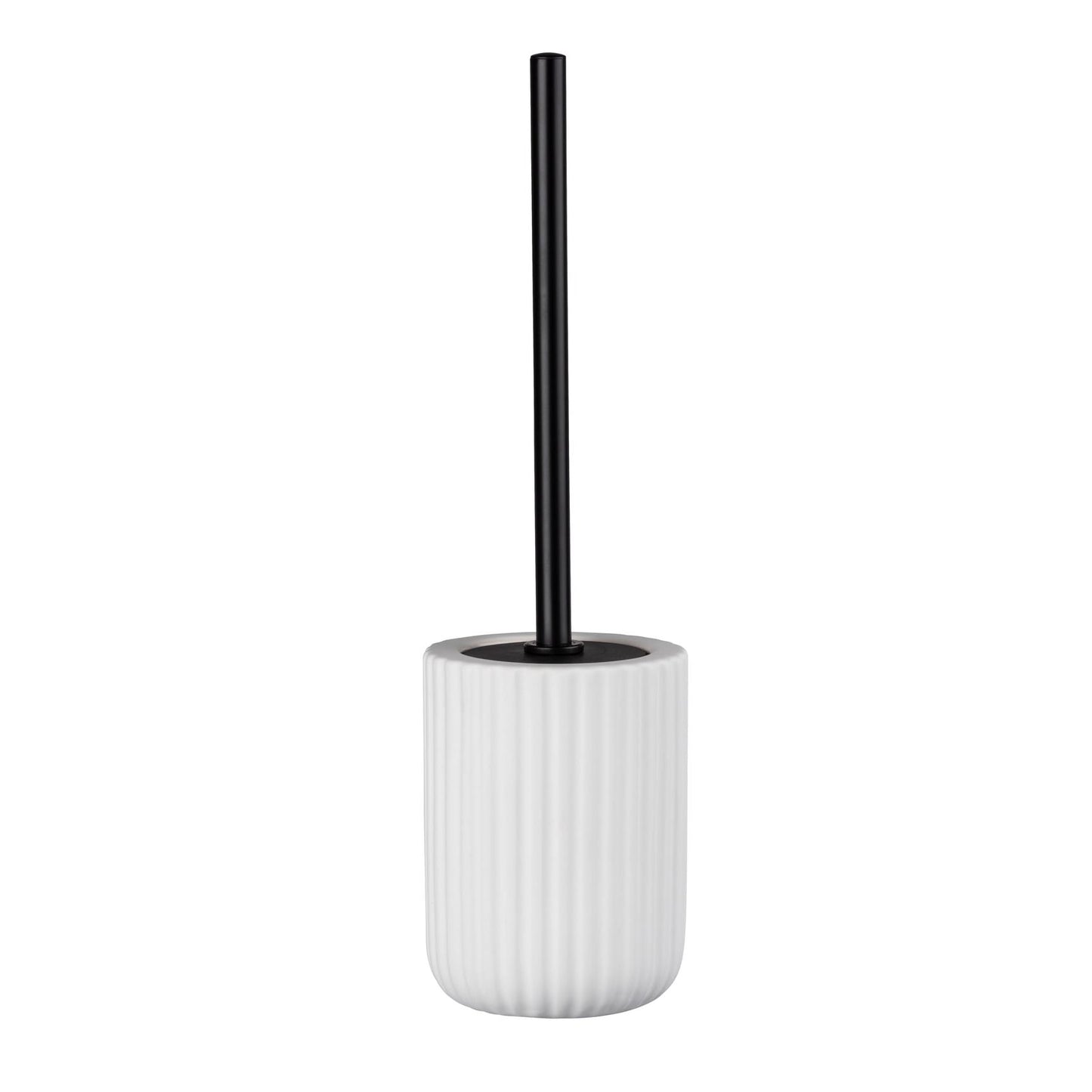 Ceramiczna szczotka do toalety Belluno, biała