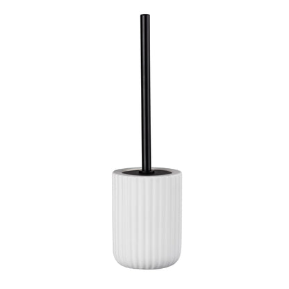 Ceramiczna szczotka do toalety Belluno, biała