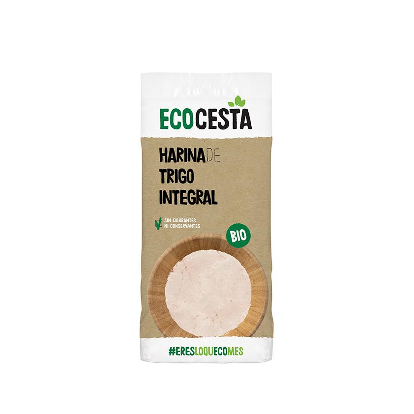 Biologische volkorenmeel, 500 g Ecocesta