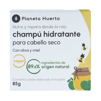 Planeta Huerto Olijf & Honing Hydraterende Vaste Shampoo 85 g