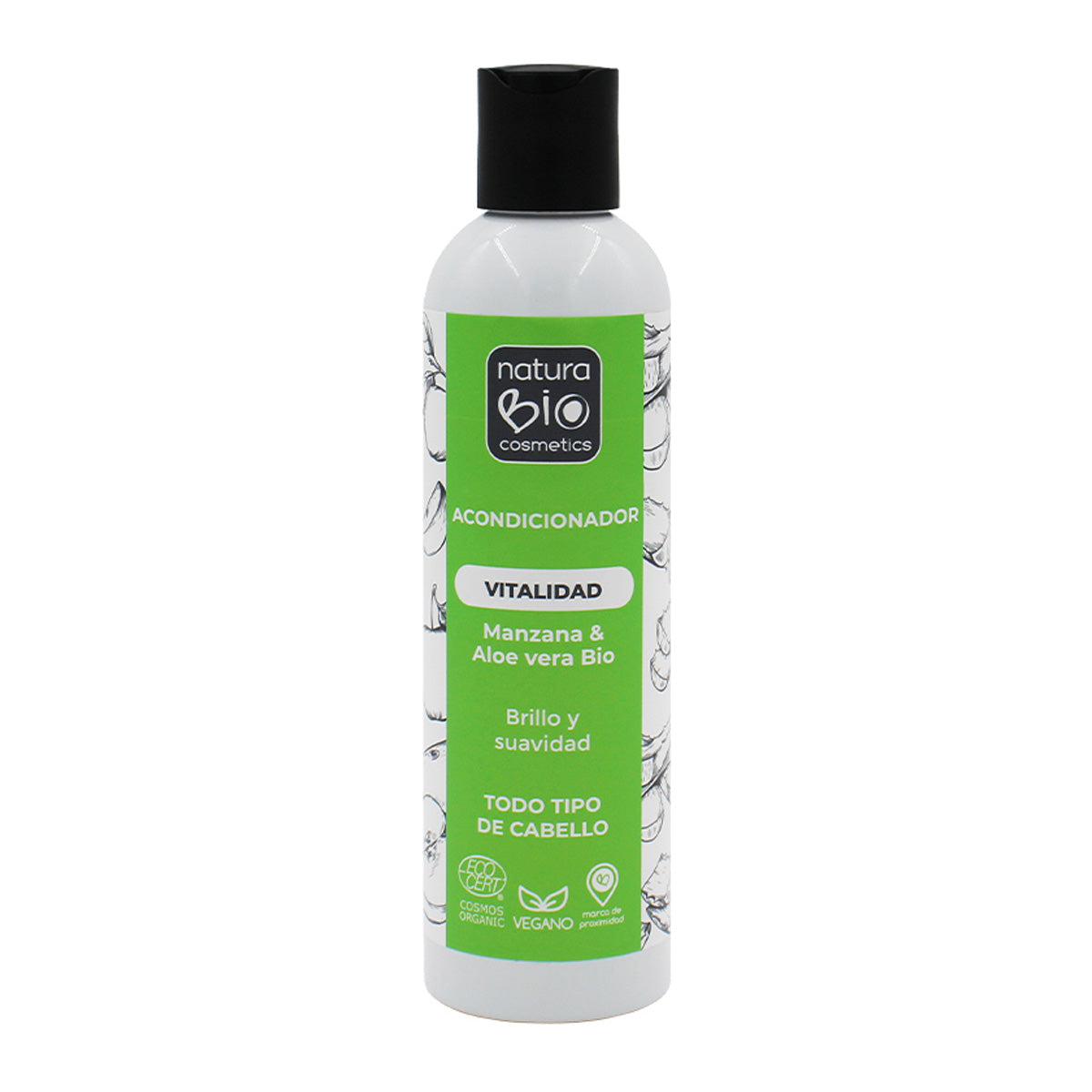 Organic Aloe and Apple Vitality Conditioner 250 ml NaturaBIO