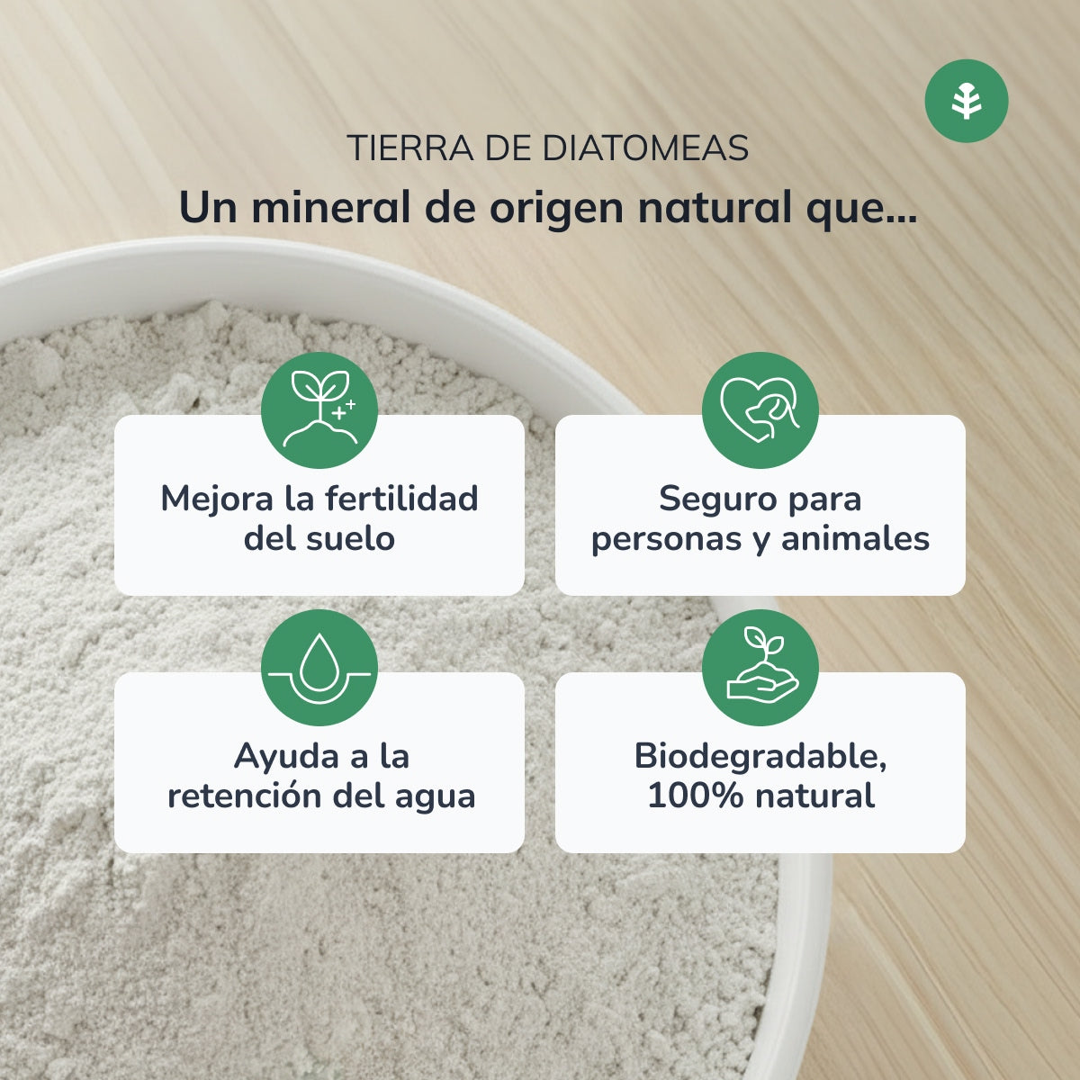 3er-Pack Kieselgur Planeta Huerto 2 kg