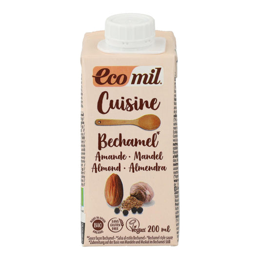 Vegansk vegetabilisk bechamelsås Bio Cuisine Ecomil, 200 ml