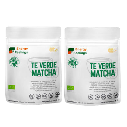 Pack of 2 ECO Matcha Green Tea Energy Feelings